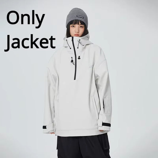 New Couple'S Skiing Jackets 2025 Winter Warm Snow Clothes Pro Windproof Woman Ski Sport Hoodies Man Outdoor Snowboard Tracksuit