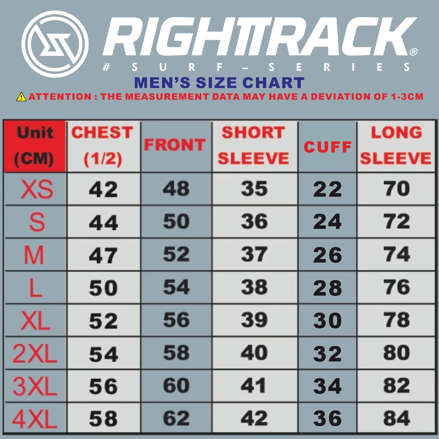 Righttrack Surfing Shirts Men'S Long Sleeve UPF50+ Sun Screen Surf Sweatshirt Rashguard UV Protection Swimwear