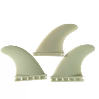 Surfing Fins for Surfboard 4.37"/11.1Cm Surf Fin High Quality Plastic Surfboard Water Sports Surfing Board