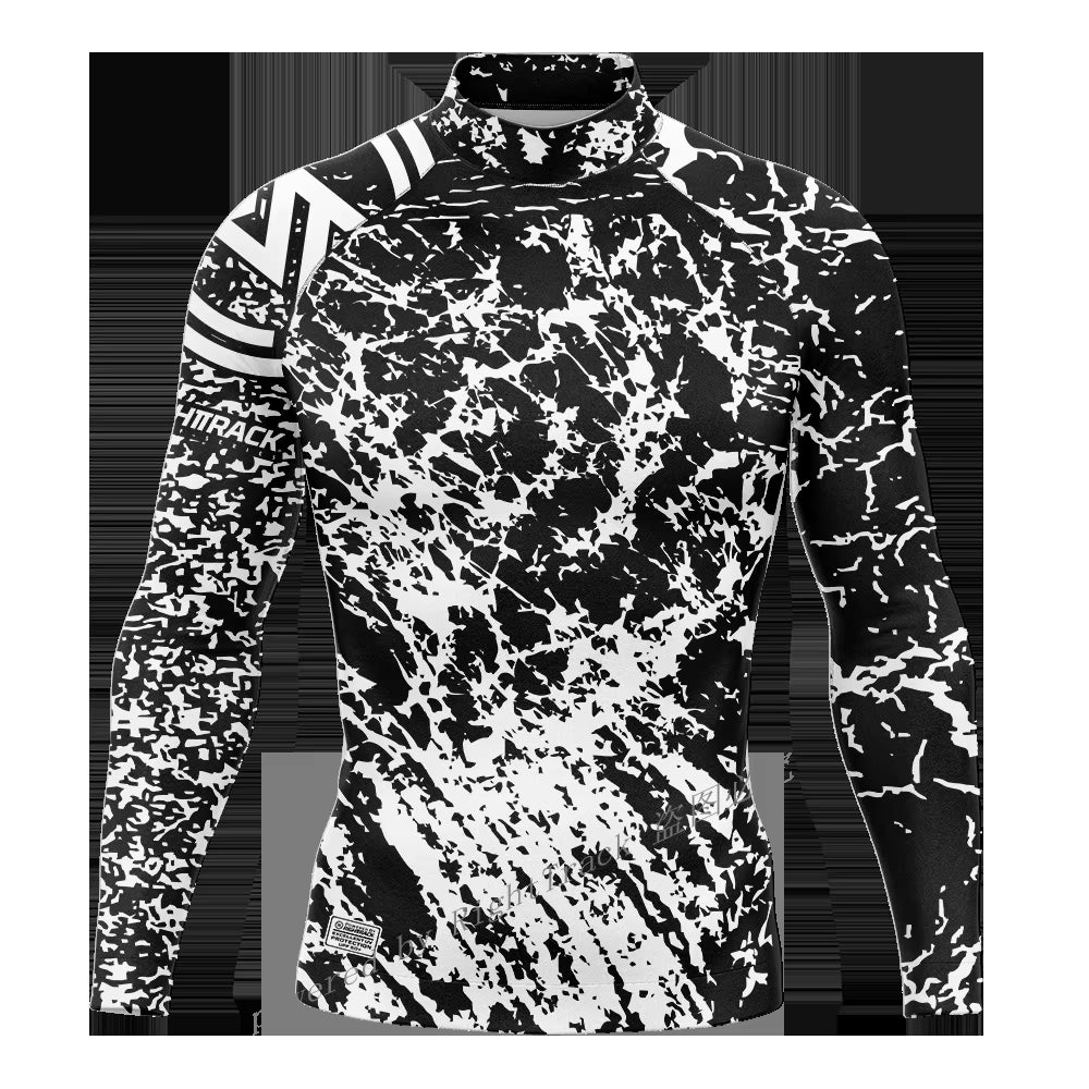 Righttrack Surfing Shirts Men'S Long Sleeve UPF50+ Sun Screen Surf Sweatshirt Rashguard UV Protection Swimwear