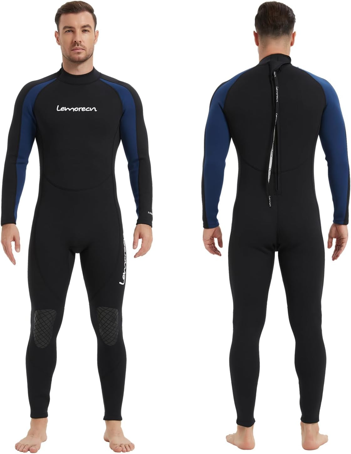 Men'S Wetsuit 3/2Mm and 5/4Mm,Full Wetsuits for Men and Women,Wetsuits for Diving Snorkeling Surfing Swimming