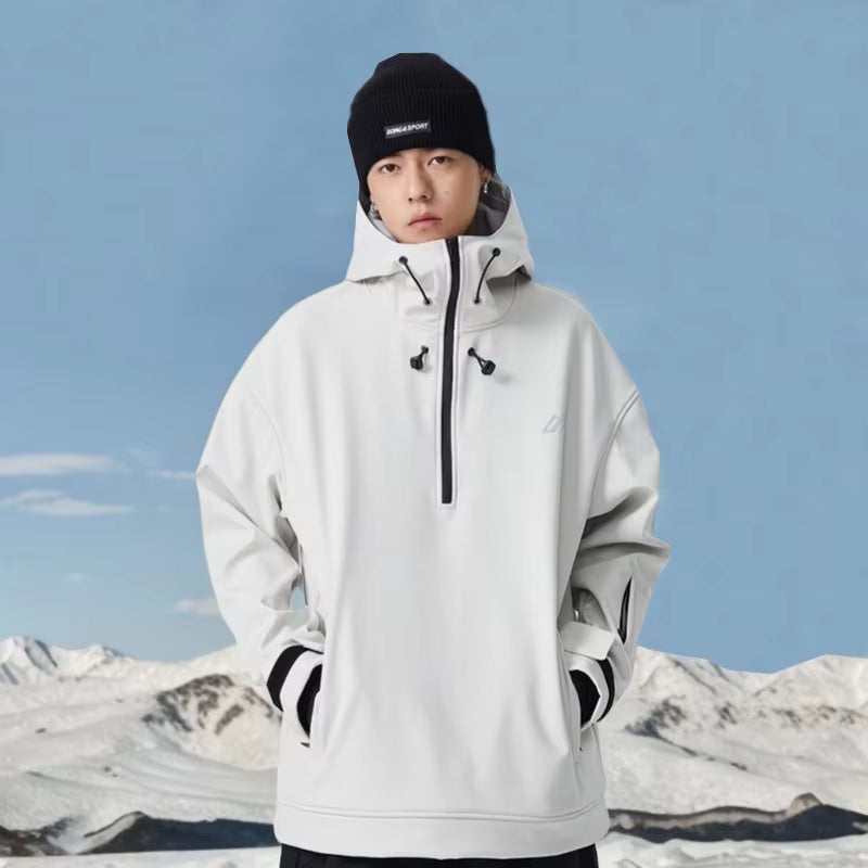 New Couple'S Skiing Jackets 2025 Winter Warm Snow Clothes Pro Windproof Woman Ski Sport Hoodies Man Outdoor Snowboard Tracksuit