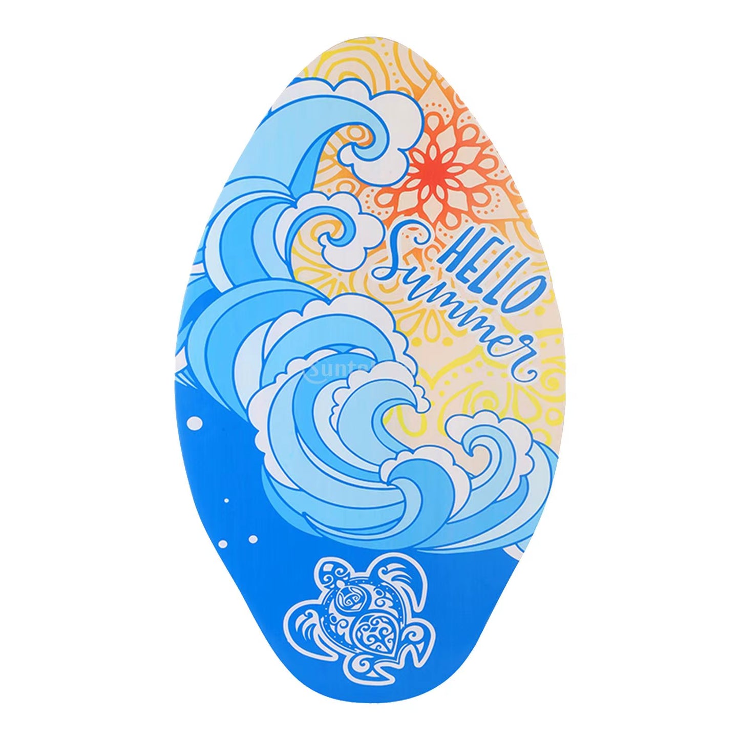 Skimboard Standing Shallow Water Beach Sand Board Small Surfboard Surf Board for Unisex Teens Boy Girls Men Women Water Sports