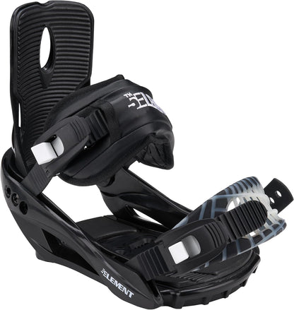 Stealth 3 Adult Snowboard Bindings for Men-Designed for New or Replacement Snowboards. Universal Bindings Disc and Hardware for Beginner to Intermediate Snowboard All-Mountain.