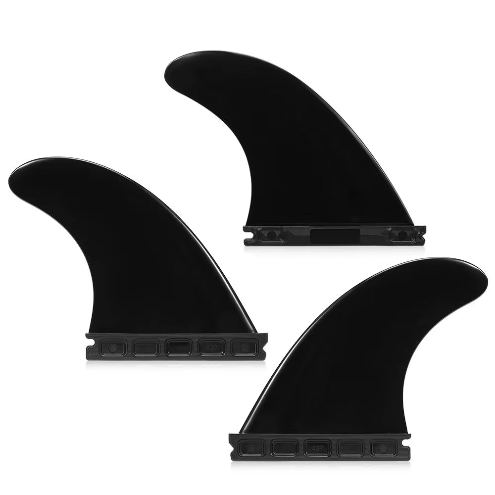 Surfing Fins for Surfboard 4.37"/11.1Cm Surf Fin High Quality Plastic Surfboard Water Sports Surfing Board